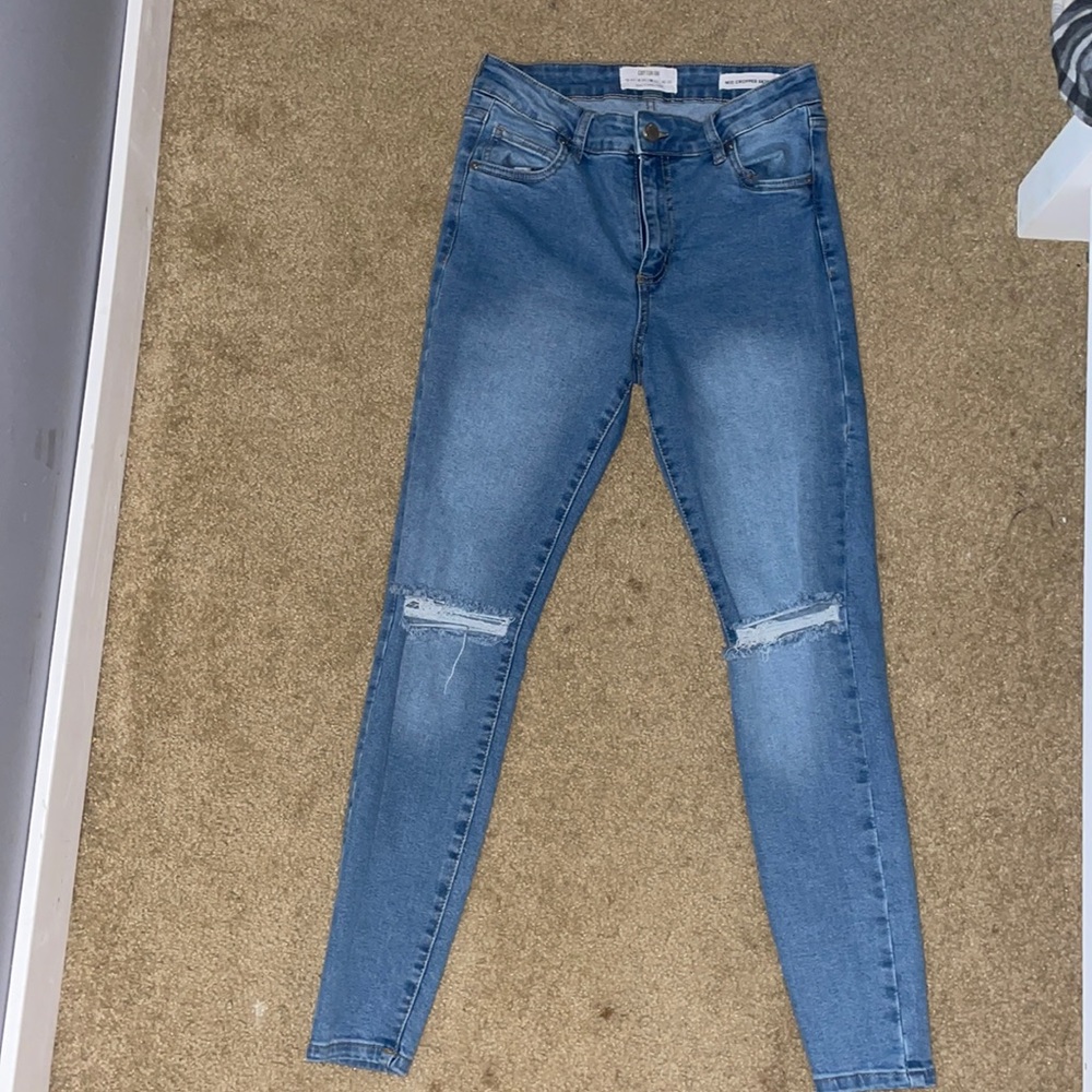 cotton on mid rise jeans